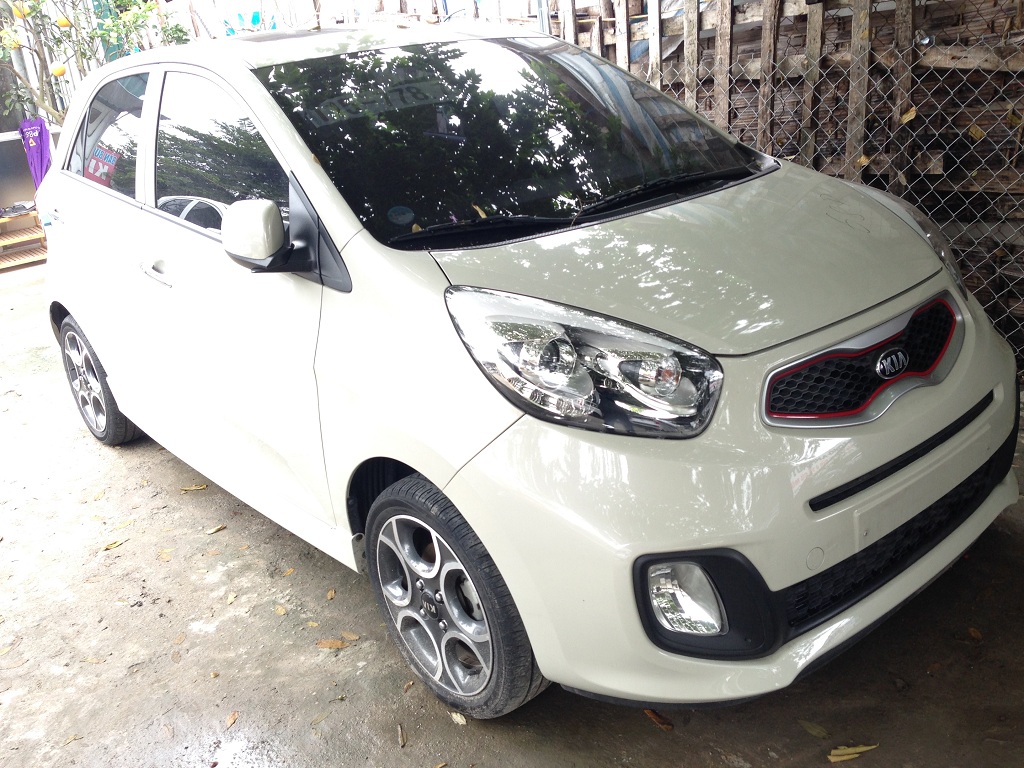 Cần bán lại xe Kia Morning Van 2014 màu trắng nhập khẩu giá 285tr